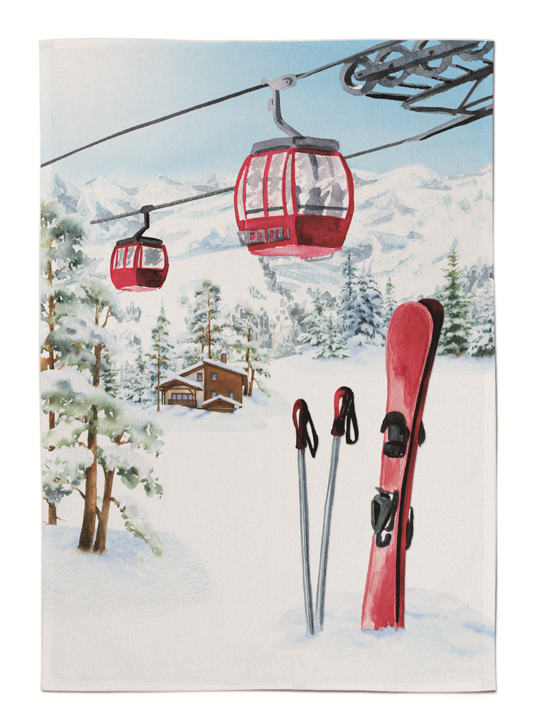 winterliche Geschirrtücher